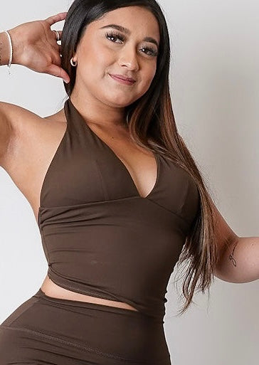 Sienna Halter V Top